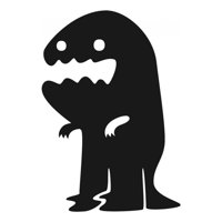 Rienda Libre Graphics - Decomural Shadow Monster Halloween Ws-16202