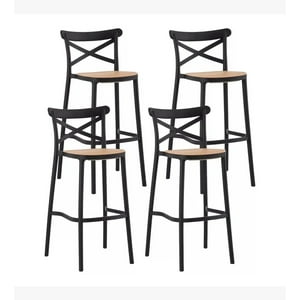Cori Cori - Pack 4 Taburete Danubio Negro(65 Cm)