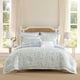 thumbnail image 1 of Juego de Edredón Laura Ashley Nora Azul para Cama Individual con Fundas y Almohadas, 1 of 9