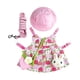 thumbnail image 4 of Conjunto De Correa Y Arnés De Chaleco De Conejo, Ropa Para Mascotas, Disfraz Para Hurón, Suministros Para Mascotas, Rosa, 4 of 5