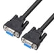 thumbnail image 1 of Cable serie DTech DB9 RS232 hembra a hembra, módem nulo de 10 pies, 1 of 7