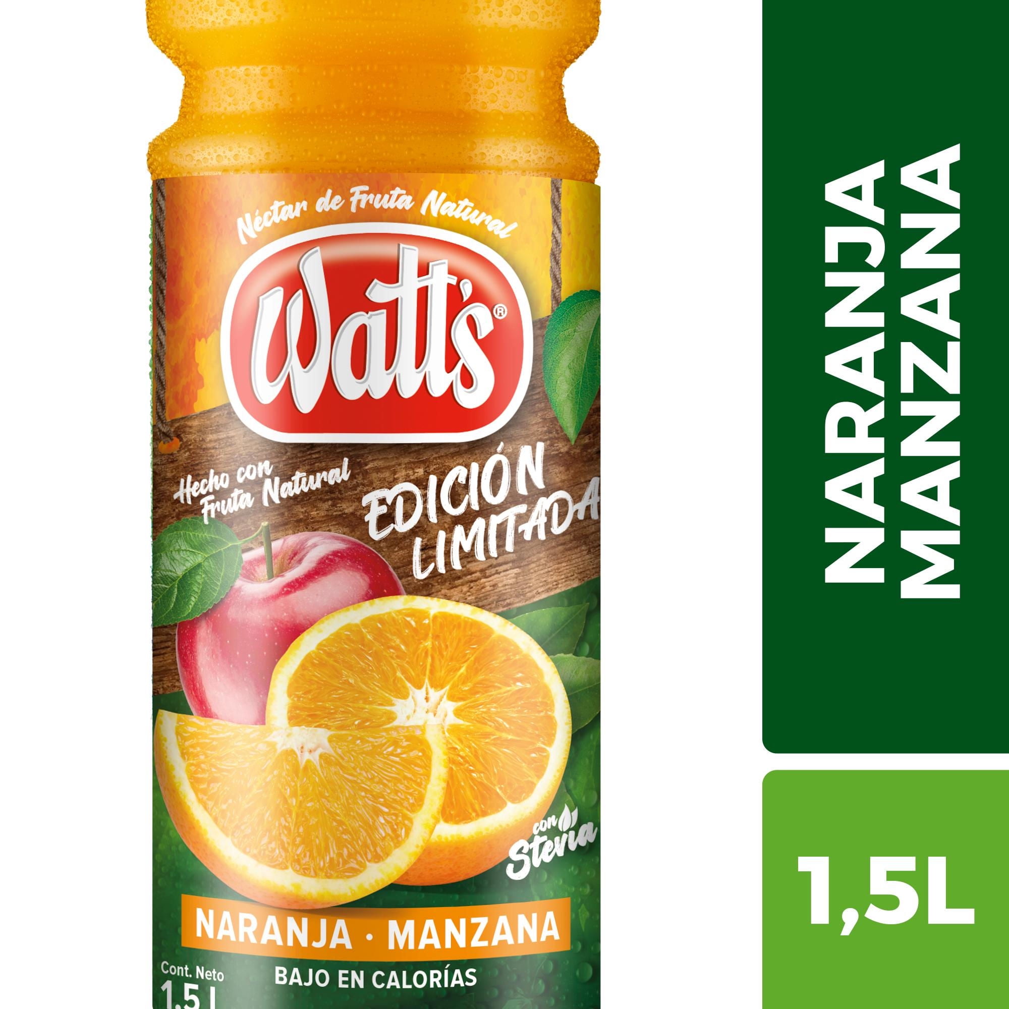 Néctar Naranja-manzana Botella 1,5 L Watt's