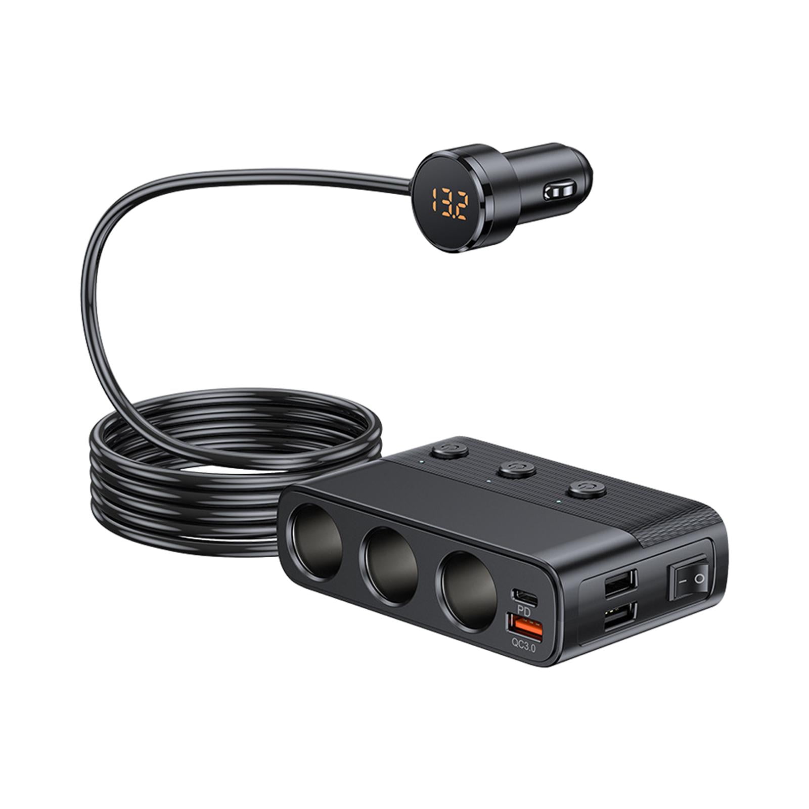 Bothyi - Encendedor De Cigarrillos 128w Qc 3.0 Para Bomba De Lavado De Autos Bomba De Aire Aspiradora