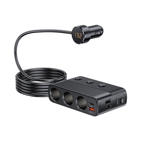 Bothyi - Encendedor De Cigarrillos 128W Qc 3.0 Para Bomba De Lavado De Autos Bomba De Aire Aspiradora