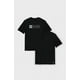 thumbnail image 3 of Polera Orgánica Rectangular Logo V2 Negro Hombre, 3 of 3