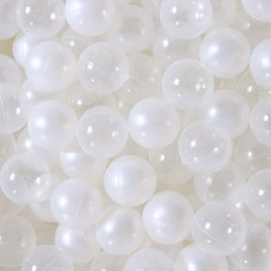 Pelotas Playmaty Ocean Pearl White, 6 Cm, 70 Unidades