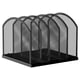 thumbnail image 1 of Organizador de escritorio Gawerk de malla metálica con 5 compartimentos para archivos, negro, 1 of 7