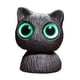 thumbnail image 5 of Estatua De Gato En Miniatura, Figura Artística, Mascota De Té Para Estantería De Sala De Estar, Salón De Té, Ojos Verdes, 5 of 5