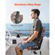 thumbnail image 4 of Asiento de barco VEVOR Camo plegable para pesca con respaldo alto, paquete de 2, 4 of 9