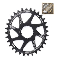 Plato Ovalado 12V 30 - 52T Direct Mount Compatible Shimano Negro