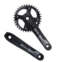 Ioensy - Juego De Bielas De Bicicleta De Carretera 104 Bcd Juego De Brazo De Manivela De Bicicleta Componente De Ciclismo 34T 17Cmx14.2Cm