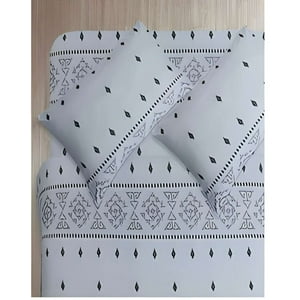 Gransol - Sábanas Tela De Genero Plaza Y Media Con Diseño S15