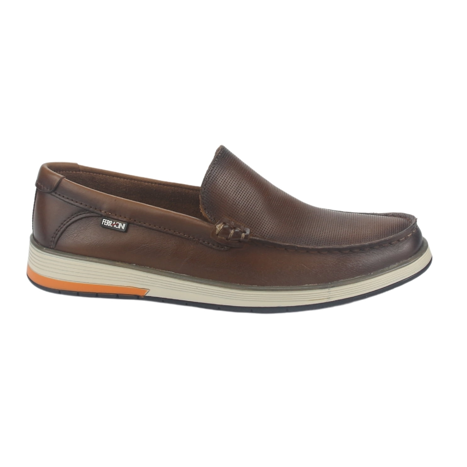 Zapato Ferracini Hombre 6989 Café Casual