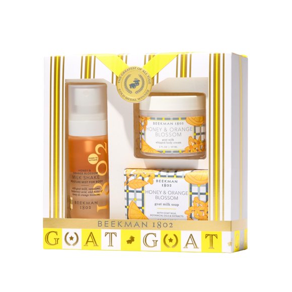 Set de Cuidado Corporal Beekman 1802 Miel y Flor de Azahar