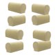 thumbnail image 2 of Juego de 8 muebles de franela sofá reposabrazos cubre protectores beige, 2 of 5