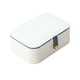 thumbnail image 3 of Caja De Almacenamiento De Joyas Organizador De Joyas Moderno Para Pulseras Novia L Blanco, 3 of 5