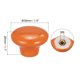thumbnail image 2 of Uxcell 5 piezas de pomos de cerámica para cajones en forma de hongo tiradores de puertas naranja 38x28mm, 2 of 6