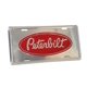 thumbnail image 1 of Placa de matrícula PETERBILT de aluminio plateado, 1 of 2