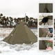 thumbnail image 5 of Carpa tipi Naturehike Ranch Fire para 4-6 personas, 4 estaciones, impermeable, 5 of 7