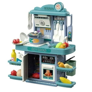 Maravillas Valdivia - Cocina De Juguete 25 Accesorios Luces Azul