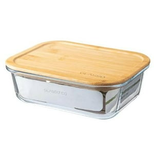 Glasso - Hermetico Bamboo 400 Ml Eco .