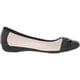 thumbnail image 2 of Zapatos planos Anne Klein UNA para mujer crema/negro talla 9.5US, 2 of 3