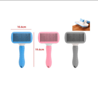 Genérico - Cepillo Para Mascota / Plastico Autolimpiante 10.6X19.6Cm