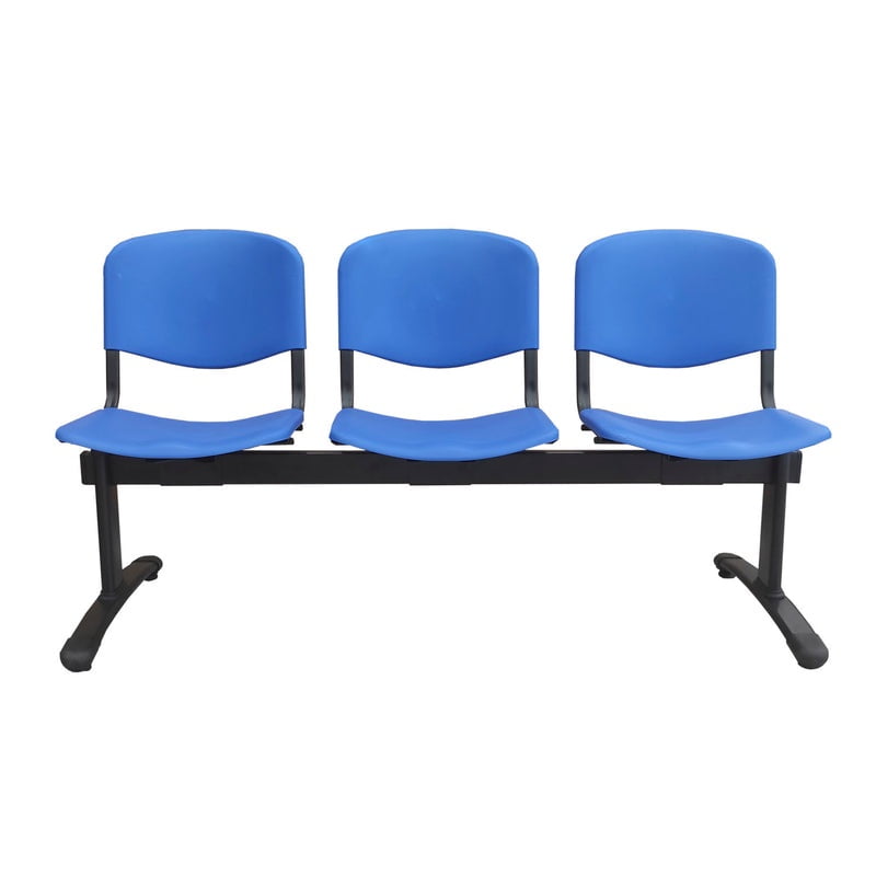 Agm - Banqueta Iso Splits 3 Pp Negro Azul