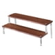 thumbnail image 2 of Soporte De Exhibición De Madera, Estante Organizador De Joyería Simple Para Tiendas Minoristas, Hogar, 2 Capas, 19,5 Cm, 2 of 3