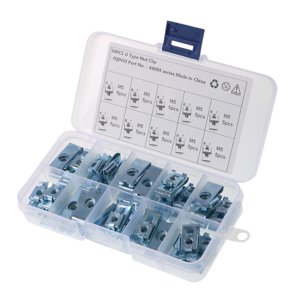 Ioensy - 50X M5 Tuercas Clips Accesorio Repuestos Para Motocicletas Automotrices