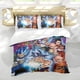 thumbnail image 5 of Dragon Ball Conjunto de sábanas temático, trío de piezas, cómodo y amigable con la piel, diseño único, regalo de decoración para el hogar para familiares, amigos y fans,140cm *210cm, 5 of 6
