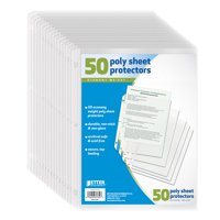 Protectores De Sábanas Better Office Products 8.5 X 11 (Paquete De 50)