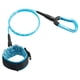 thumbnail image 3 of Cordón de apnea ajustable de material acero inoxidable con muñequera de buceo profesion Cuerda de seguridad para ejercicio subacuáticos Apnea , Azul, 3 of 5