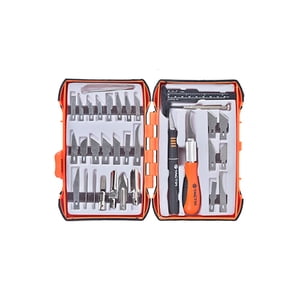 Juego De Cuchillos Surtidos Tipo Bisturi 36 Pzs Tactix