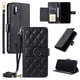 thumbnail image 1 of Funda tipo billetera FOXDOCK para Samsung Galaxy Note 10 Plus – Tapa abatible con correa para mujer, 1 of 5