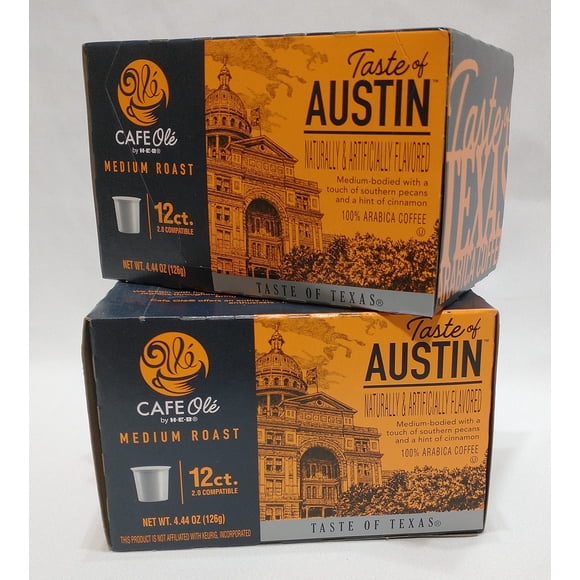 Cápsulas de café HEB Cafe Olé Taste of Austin 252 g, 24 unidades
