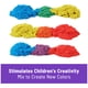 thumbnail image 5 of Play Sand Kinetic Sand Green, 1,13 kg, para niños mayores de 3 años con bolsa, 5 of 9