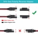 thumbnail image 5 of Cable de extensión SPARKING SAE a SAE 16 AWG de 20 pies para panel solar, 5 of 7