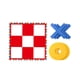 thumbnail image 4 of Juego De Ajedrez Tic TAC Toe Naught And Crosses Para Fiesta Favor Ni?os Al Aire Libre Interior Rojo Y Blanco, 4 of 5