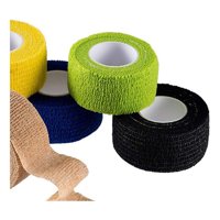 Genérico - Set 15 Vendas Coban Elástica Primeros Auxilio 2,5Cmx4,5M Lau