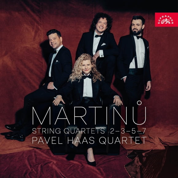CD SUPRAPHON Bohuslav Martinů: Cuartetos de cuerda 2, 3, 5 y 7