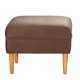 thumbnail image 3 of Set Poufs Provenza Felpa 04 Chocolate, 3 of 5