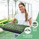 thumbnail image 2 of Bandejas para cultivo de plantas SCKEE Upgraded, paquete de 10 bandejas para semillas de 16,9 cm, 2 of 7