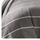thumbnail image 4 of Juego de edredón Benzara Arlo tamaño queen gris suave a rayas, 4 of 5