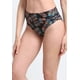 thumbnail image 3 of Bikini calzón pin up doble uso estampado hojas Talla L, 3 of 4