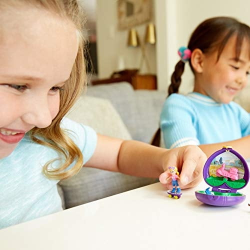 Polly Pocket Tiny Pocket World, Polly & Peaches Fry30