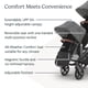 thumbnail image 5 of Asiento para cochecito UPPAbaby RumbleSeat V3 Greyson, segundo asiento inferior, 5 of 7