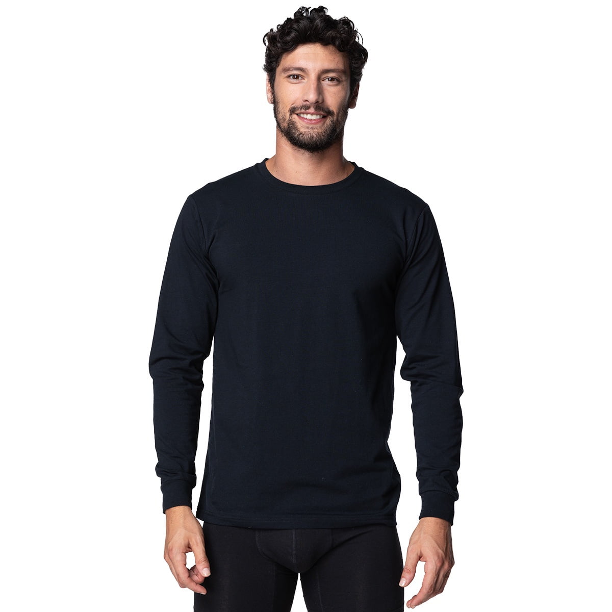 Top - Camisetas Pack 2 Manga Larga Hombre C2