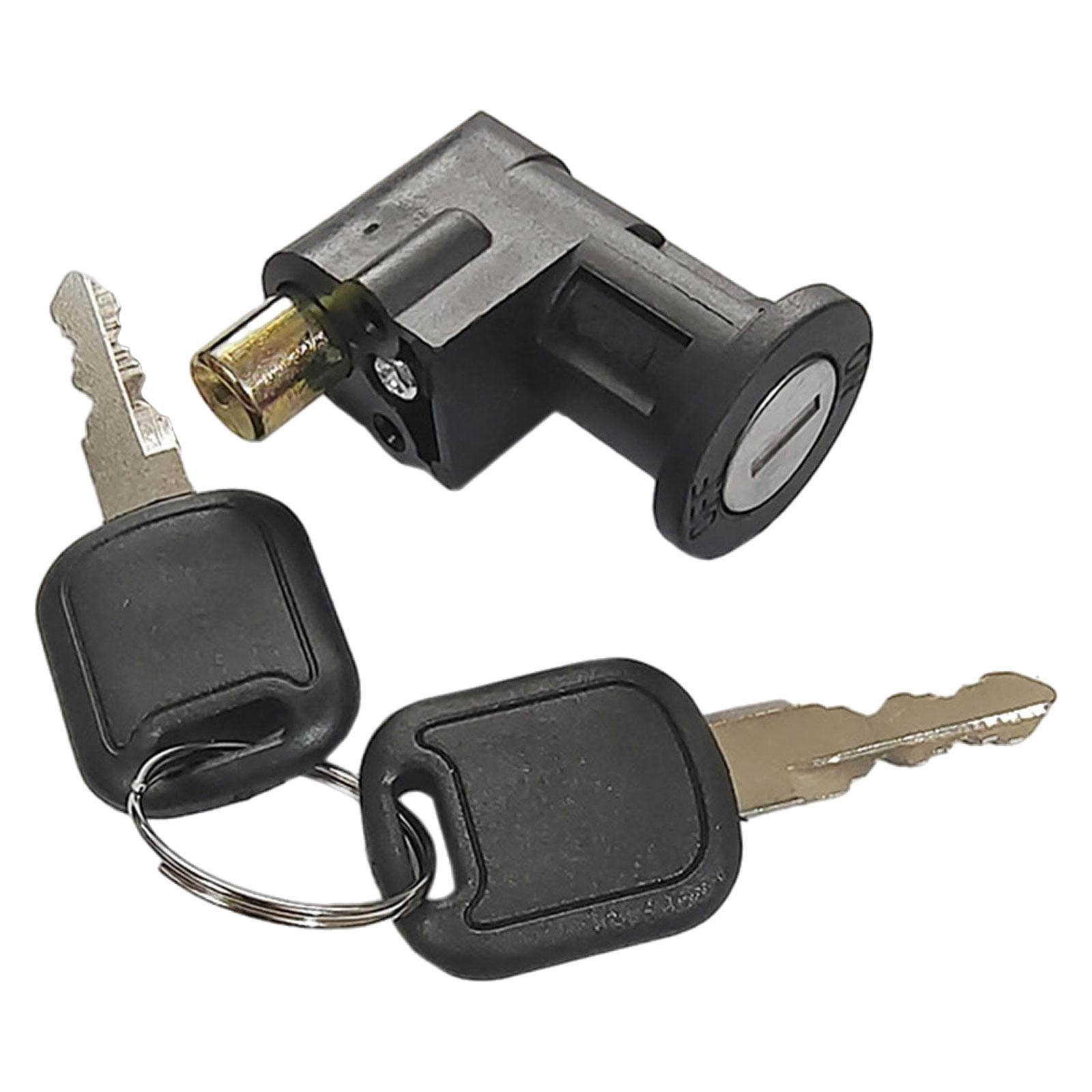 Ioensy - Cerradura Para Caja De Batería De Bicicleta Eléctrica, Portátil, Multifunción, Suministros Para Motocicletas Y Bicicletas Eléctricas