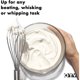 thumbnail image 2 of OYV 1810 Stainless Steel Whisk, Ergonomic Handle, Dishwasher Safe, 2 of 3